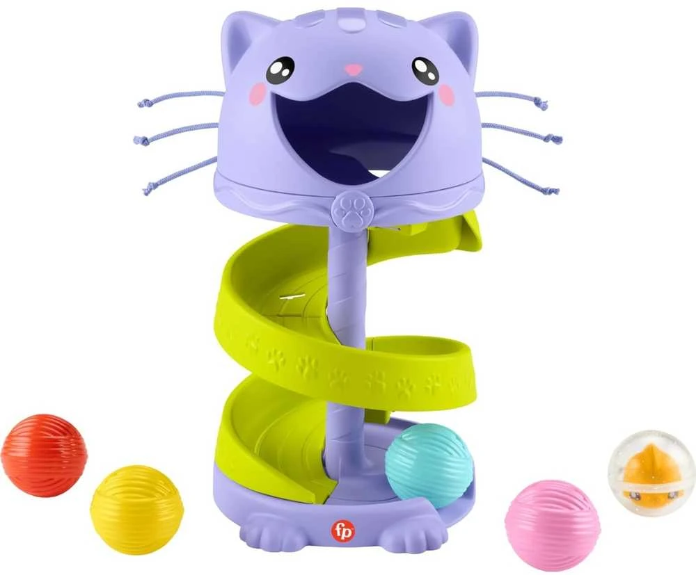 Mattel Fisher-Price Kitty Ball Tower – kačių bokštas ir kamuoliai