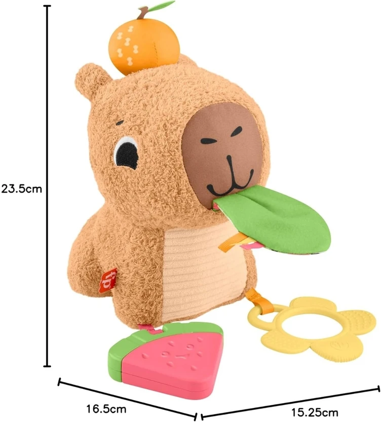 Mattel FISHER-PRICE lavinamasis žaislas – Kapibara (HYR54)