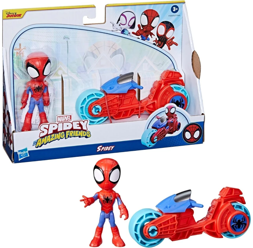 Hasbro F7459 Marvel Spidey - Motociklas