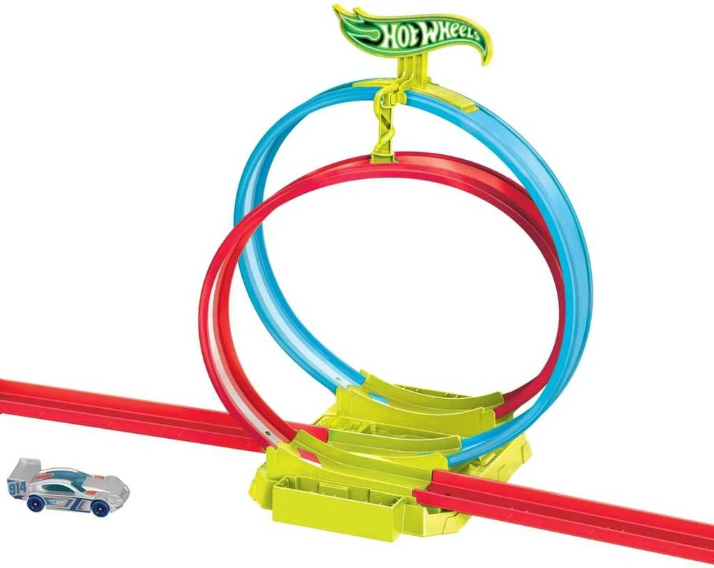 Hot Wheels WYRZUTNIA NEON SPEEDERS MATTEL