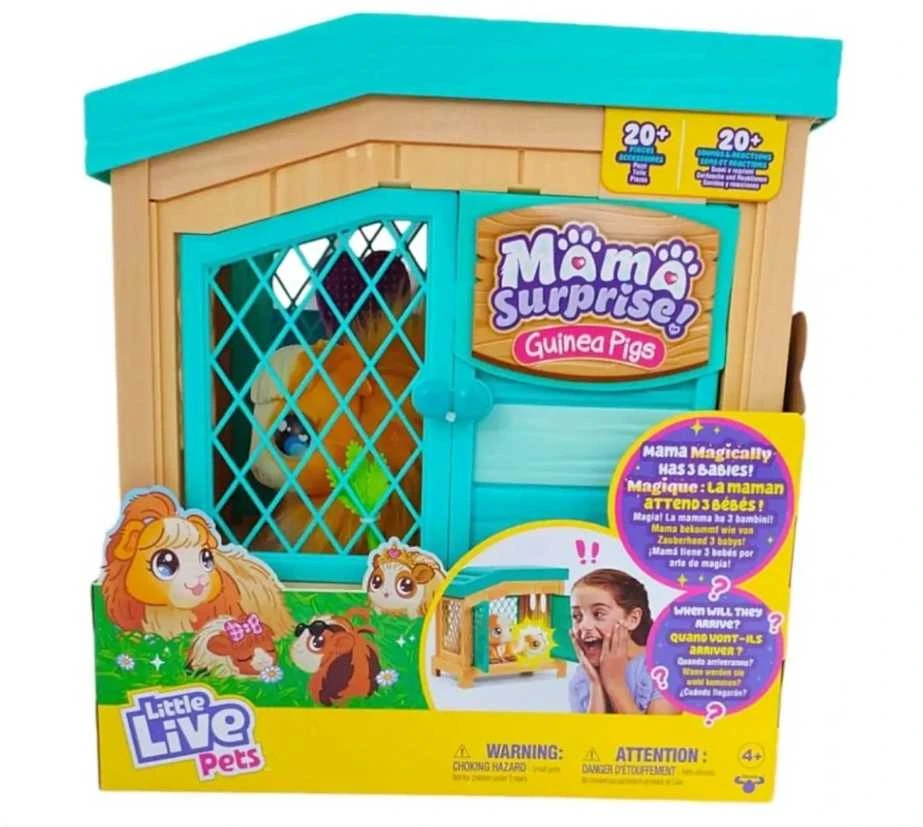 Moose Toys LITTLE LIVE PETS Mama Surprise Jūrų kiaulytė