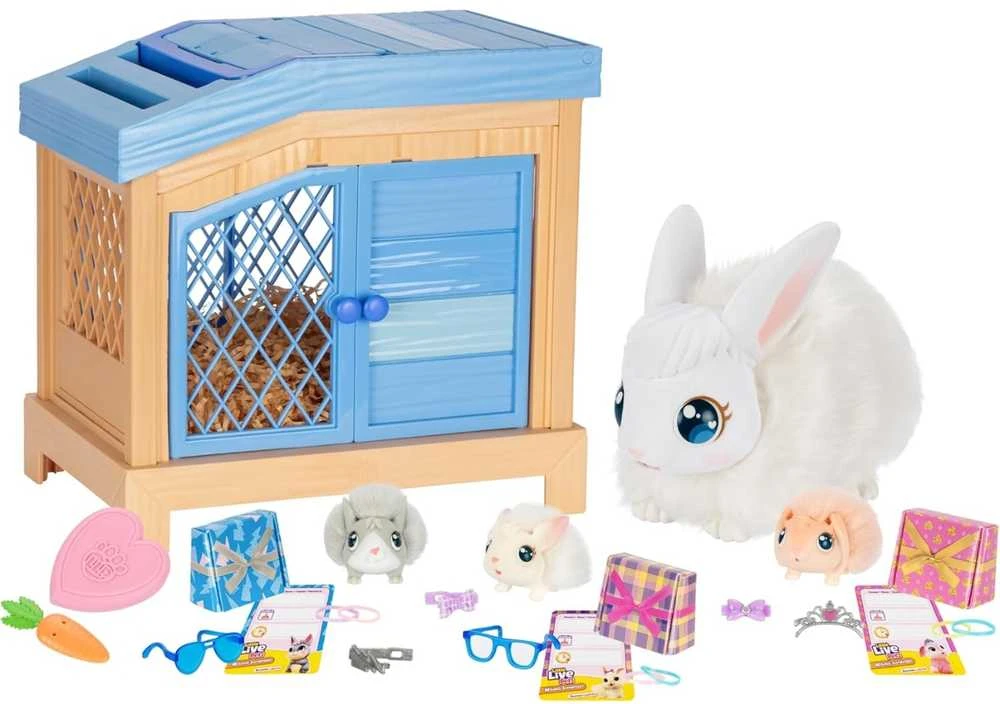 Moose Little Live Pets Mama Siurprizas Zuikis 26593