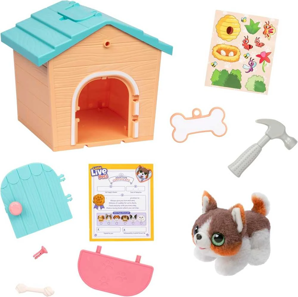 Moose Toys Mix INTERAKTYVUS ŠUNIUKAS SU ŠUNIU „LITTLE GYVŪNĖLIAI“ /1- 26616