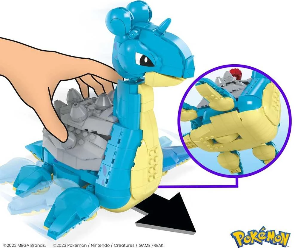 Mattel MEGA Pokémon konstruktorius Lapras HKT26