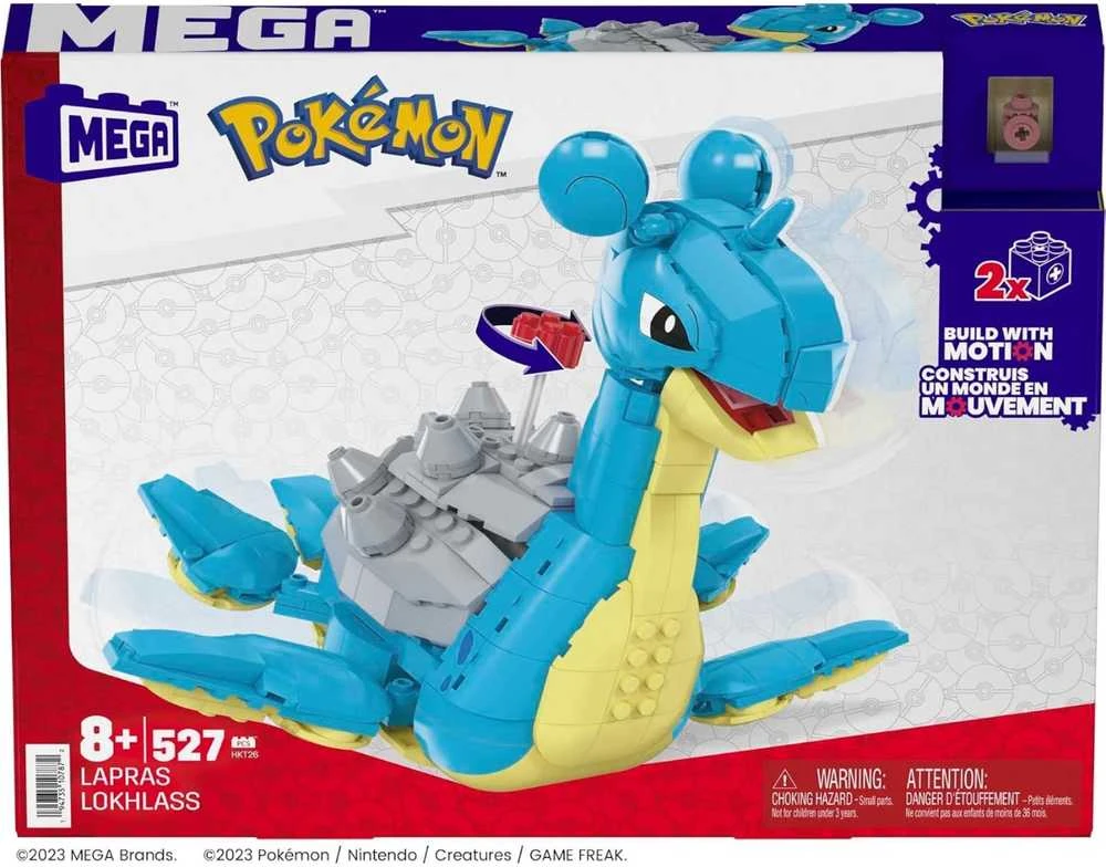 Mattel MEGA Pokémon konstruktorius Lapras HKT26