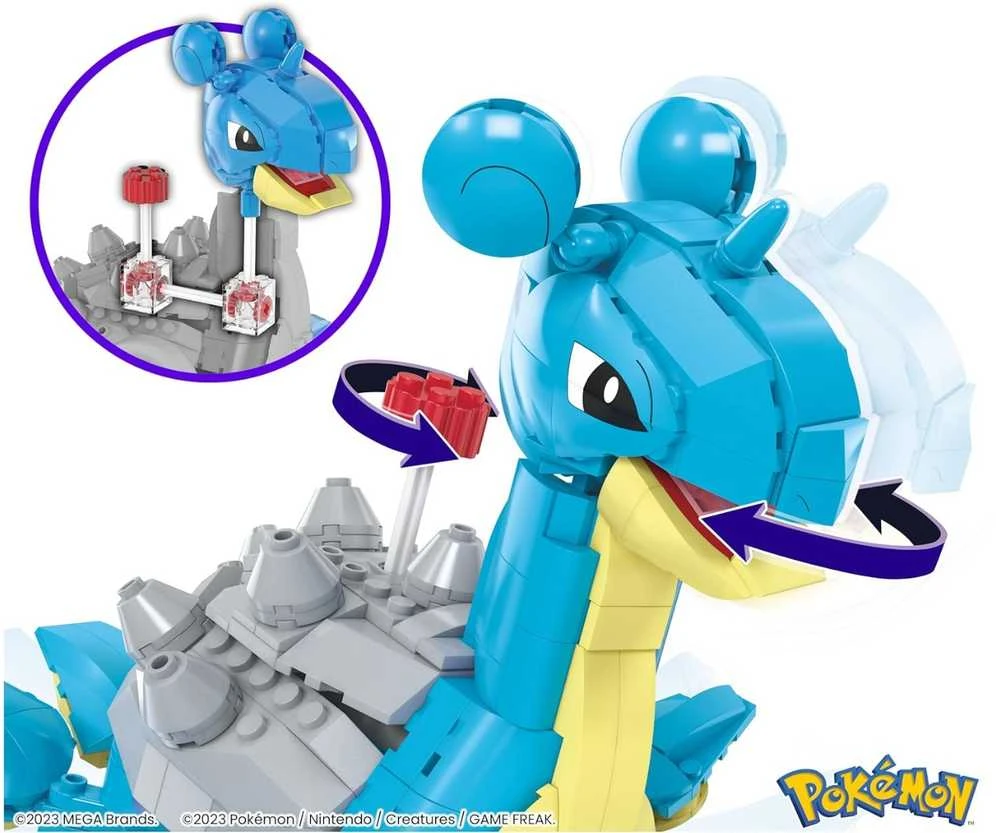 Mattel MEGA Pokémon konstruktorius Lapras HKT26