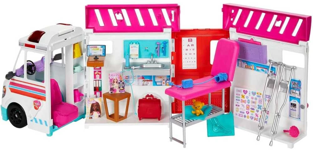 Mattel „Barbie Care Clinic“ greitosios pagalbos rinkinys