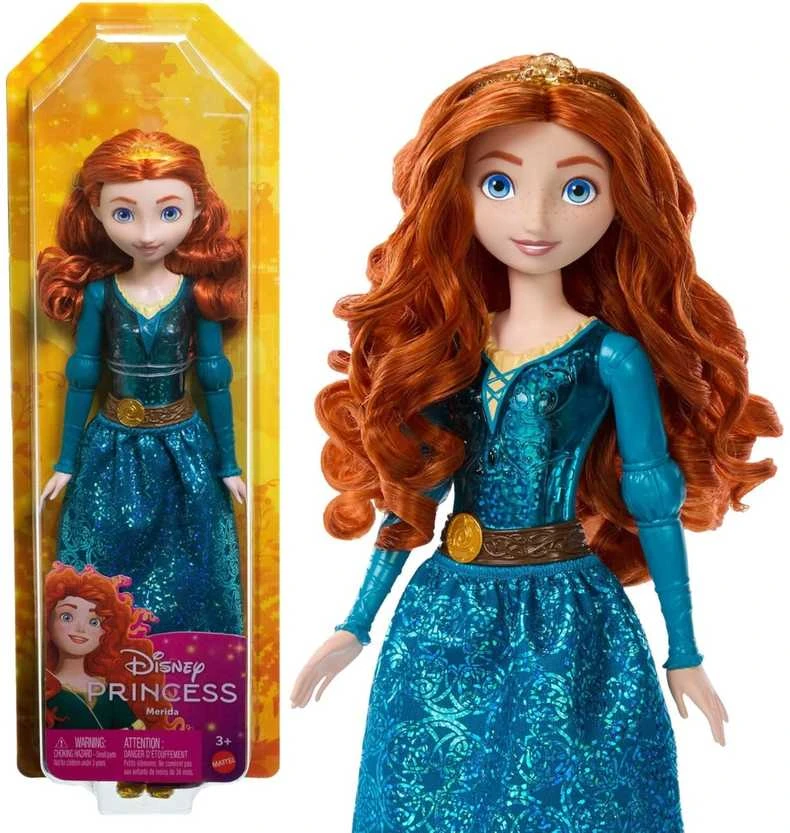 Mattel Lėlė Disney Princess Merida HLW13, 33 cm, 118536513