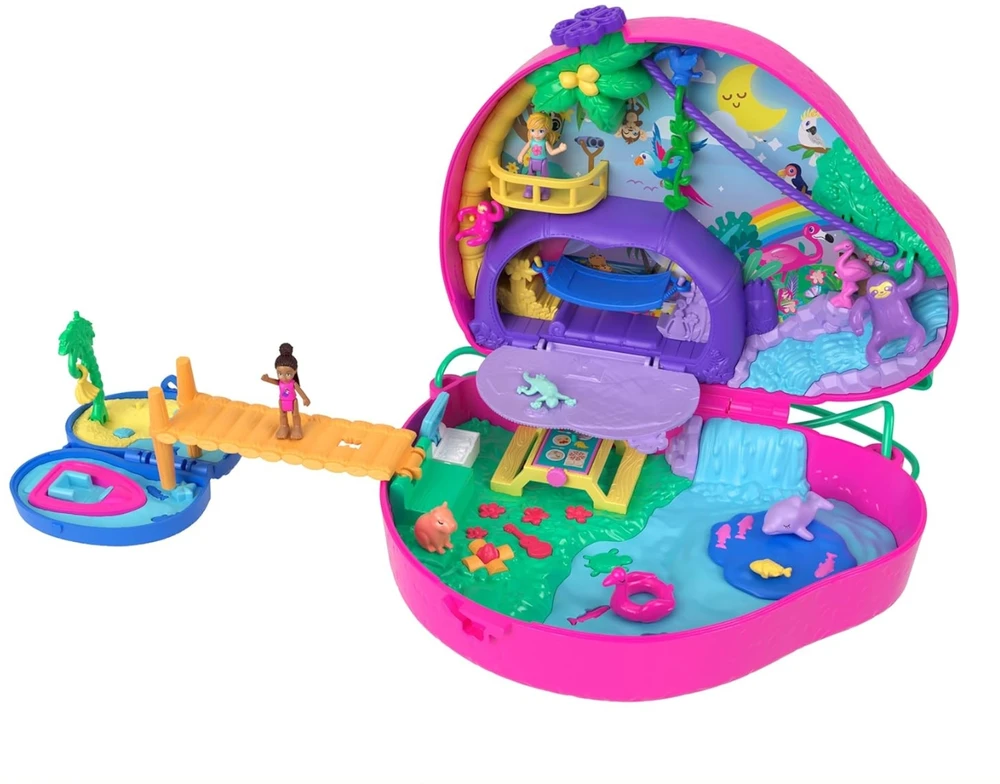 Mattel „Polly Pocket“ tinginuko pramogų rinkinys