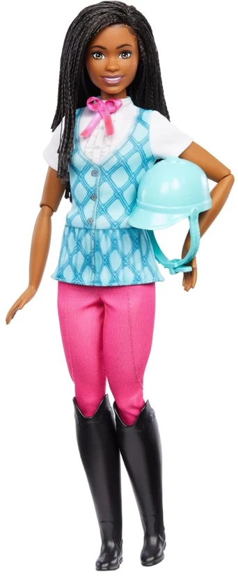 Mattel Barbie Mysteries Brooklyn mados žokėjaus lėlė ZA6179