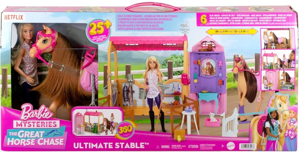 Mattel „Barbie Mysteries“ žirgyno rinkinys