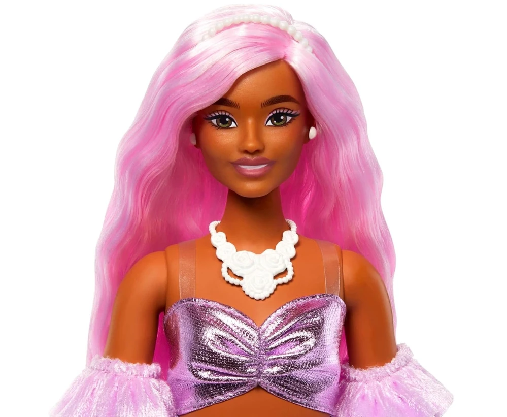 Mattel BARBIE DELUXE FASHIONISTAS lėlė rožiniais plaukais (HYV25)