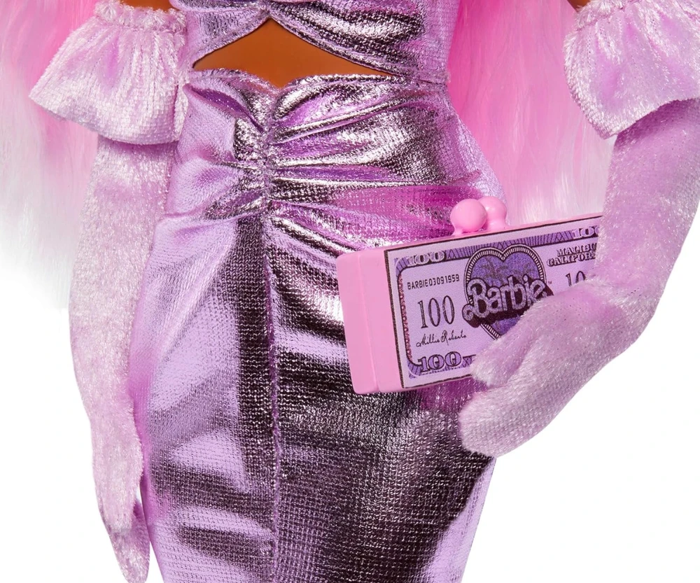 Mattel BARBIE DELUXE FASHIONISTAS lėlė rožiniais plaukais (HYV25)