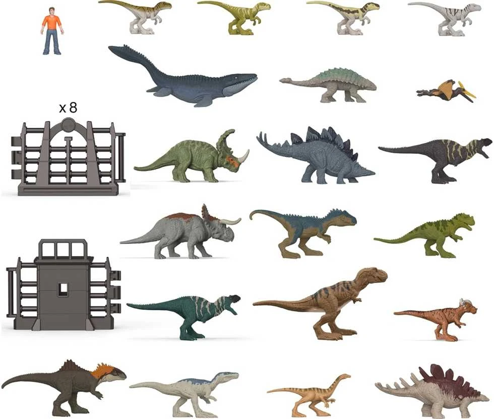 „Mattel Jurassic World Advent Calendar“ (JBG37) | Mattel