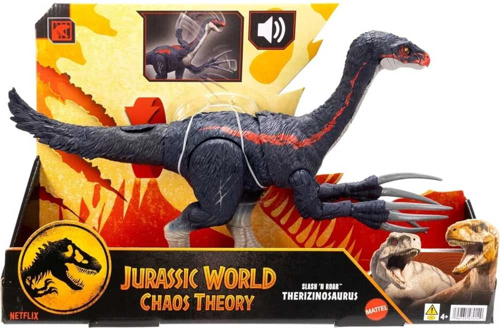 Mix Jurassic World Figūrėlė Dinozaur Therizinosaurus Interaktyvus su Dźwiękiem 35 Cm