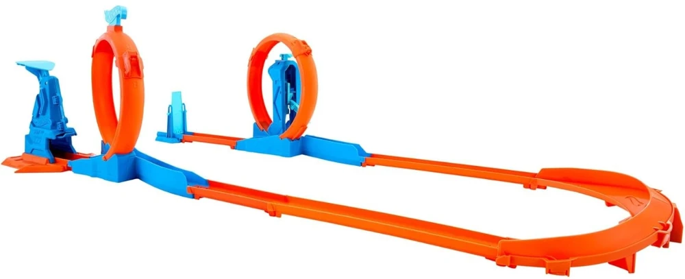 Mattel HOT WHEELS trąsų prailginimų rinkinys – Trys kilpos (JDW39)