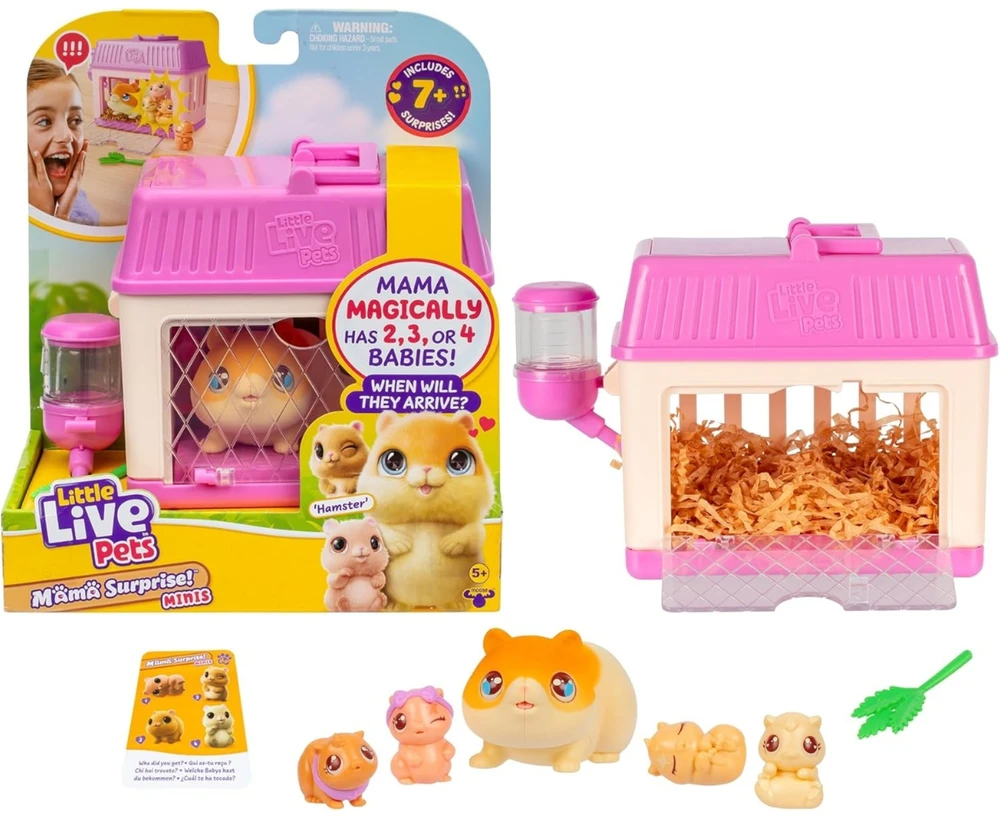 „Little Live Pets“ – „Mama Surprise“ mini žiurkėnas – (26626)
