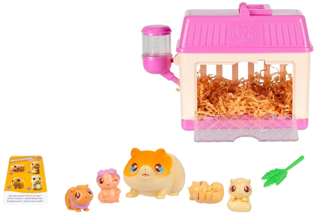 „Little Live Pets“ – „Mama Surprise“ mini žiurkėnas – (26626)