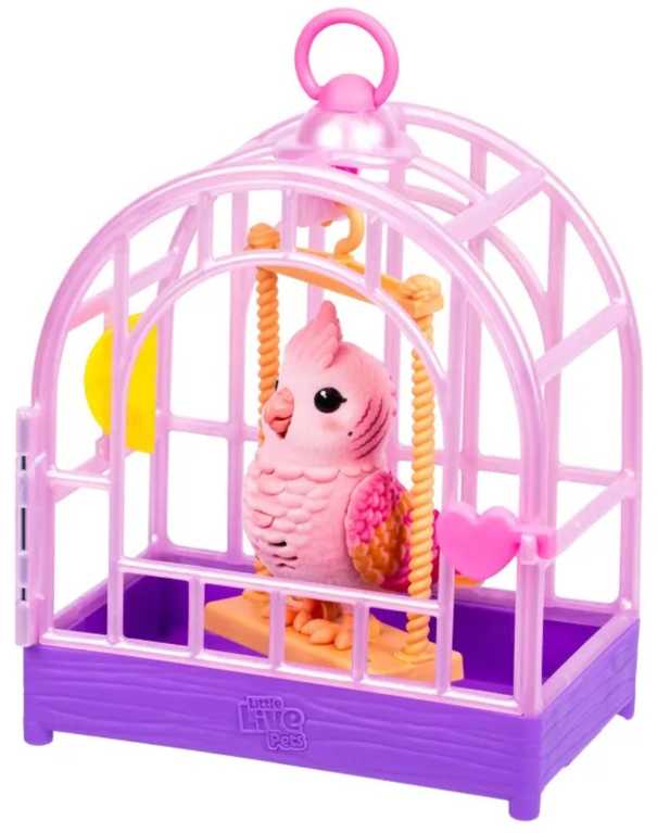 Kalbantis paukštis su narveliu Moose Little Live Pets 26692