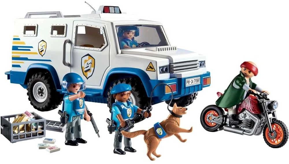 Playmobil Action Heroes 71597 Money Transporter