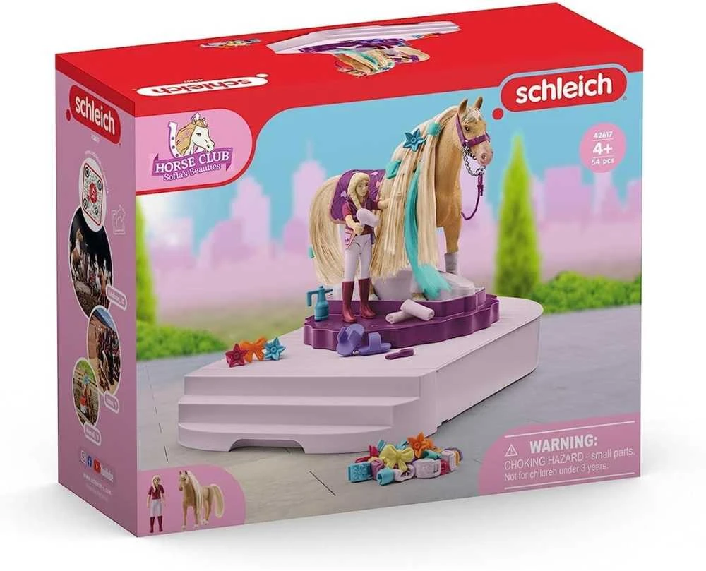 SCHLEICH SOFIA´S BEAUTIES Žirgų priežiūros stotelė