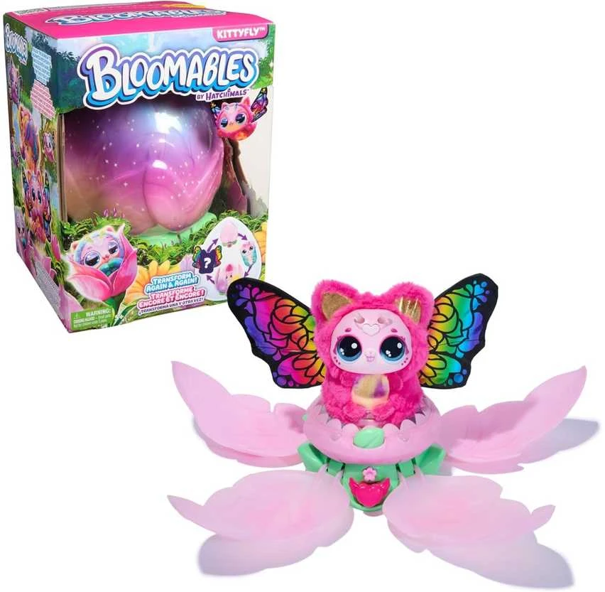 HATCHIMALS ALIVE Interaktyvus žaislas „Žydintis siurprizas-kačiukas“