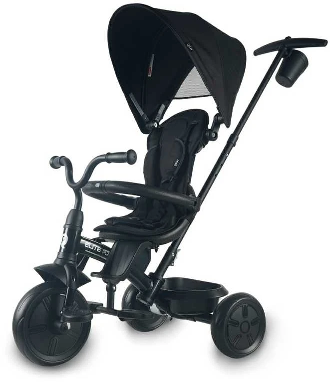 Triratukas Qplay Elite Platinum, Juodas