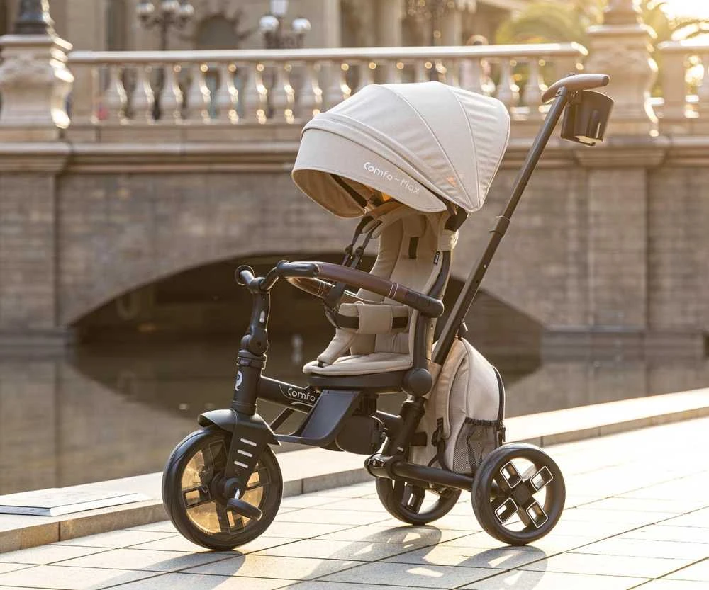 MILLY MALLY 6303 Qplay Triratis Comfo Max Smėlio spalvos
