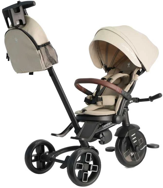 MILLY MALLY 6303 Qplay Triratis Comfo Max Smėlio spalvos