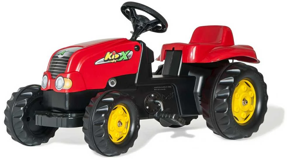 Rolly Toys 012121 Rolly Kid Tractor su priekaba Raudona Rolly Toys