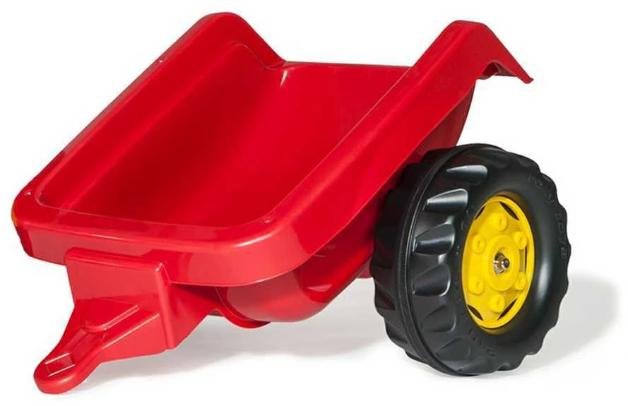 Rolly Toys 012121 Rolly Kid Tractor su priekaba Raudona Rolly Toys