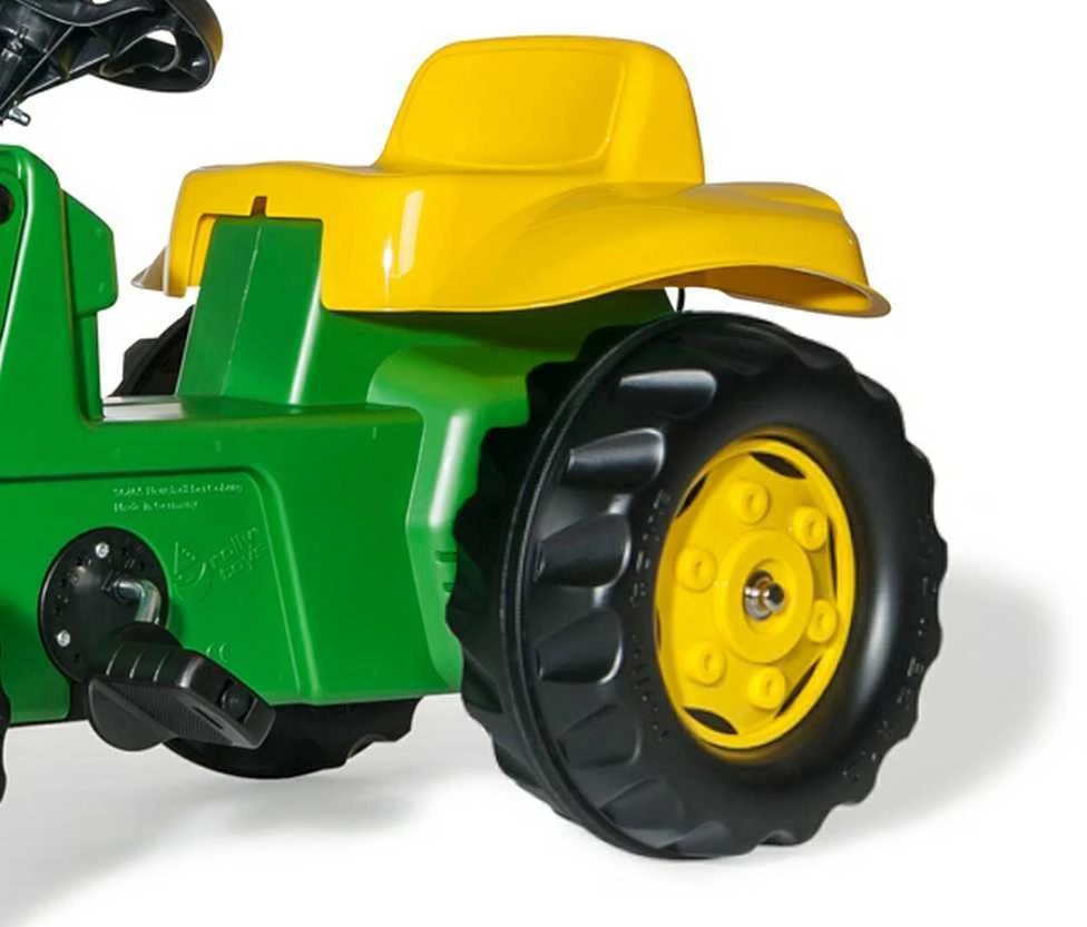 Rolly Toys „Rolly Toy Rollykid“ traktorius pedalams John Deere su 2–5 metų priekaba