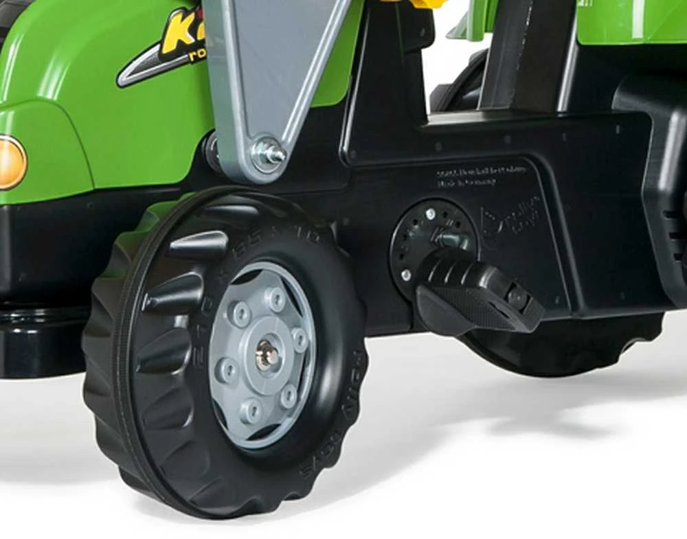 Rolly Toys rollyKid pedalinis traktorius su kaušu ir priekaba