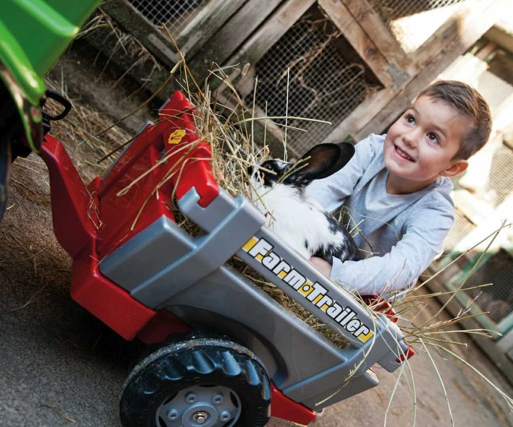 Rolly Toys „Roll Toys RollTrailer“ traktoriaus traktoriaus atidarymas