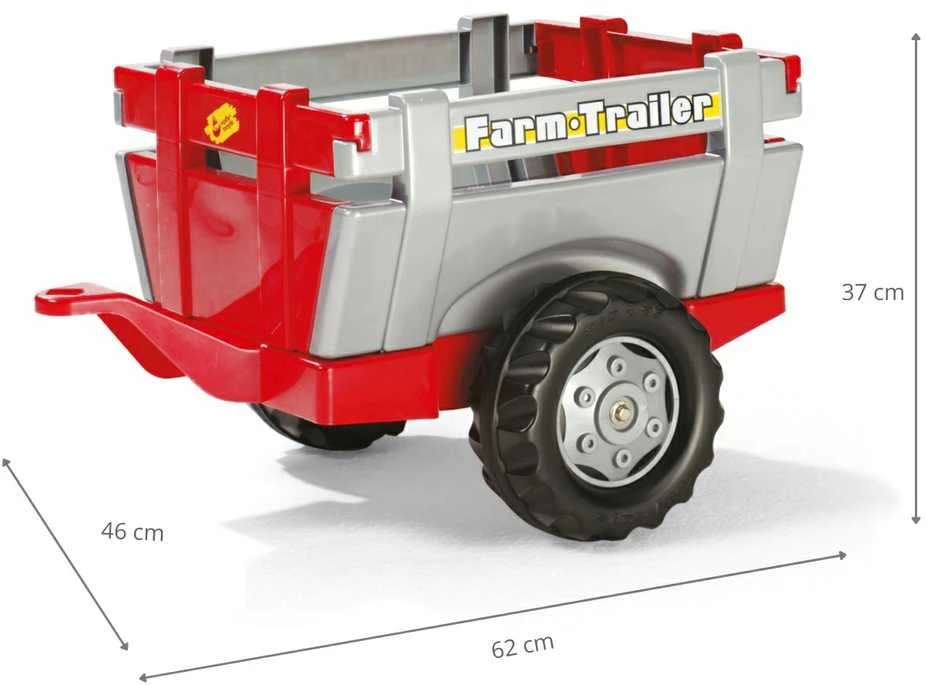 Rolly Toys „Roll Toys RollTrailer“ traktoriaus traktoriaus atidarymas