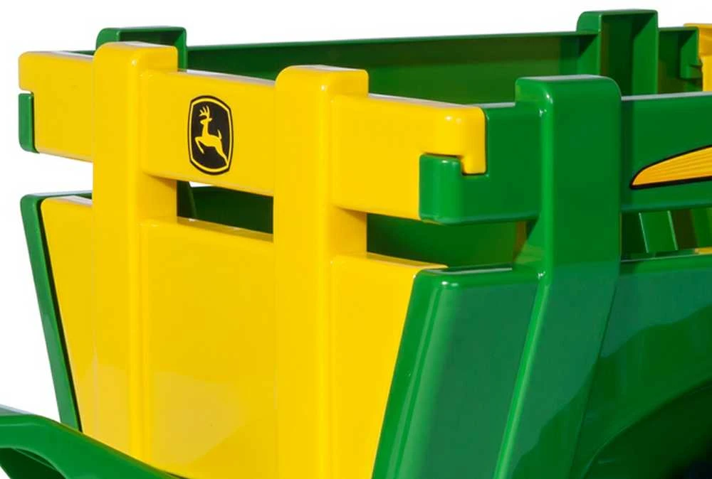 Rolly Toys Prikabinamas Priekabas JOHN DEERE su Atidarančiomis Durimis
