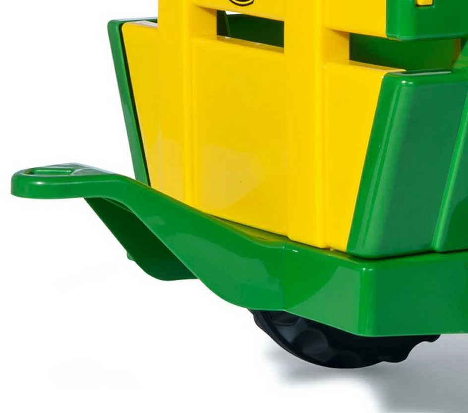 Rolly Toys Prikabinamas Priekabas JOHN DEERE su Atidarančiomis Durimis