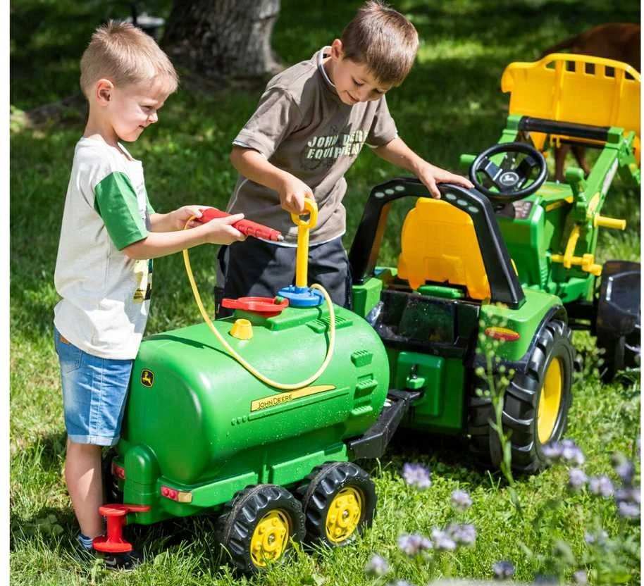 Rolly Toys Traukinys Cisternas John Deere Dviejų Ašių 30l