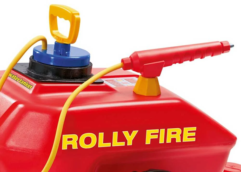 Rolly Toys „Roll Toys RollTrailer“ tanklaivio priekaba prie traktoriaus ugniagesių brigados 5L