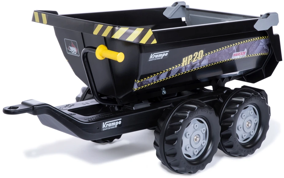 Rolly Toys Priekaba dviem ašims Kampre - pakeliama galinė durys, 89x45x43 cm