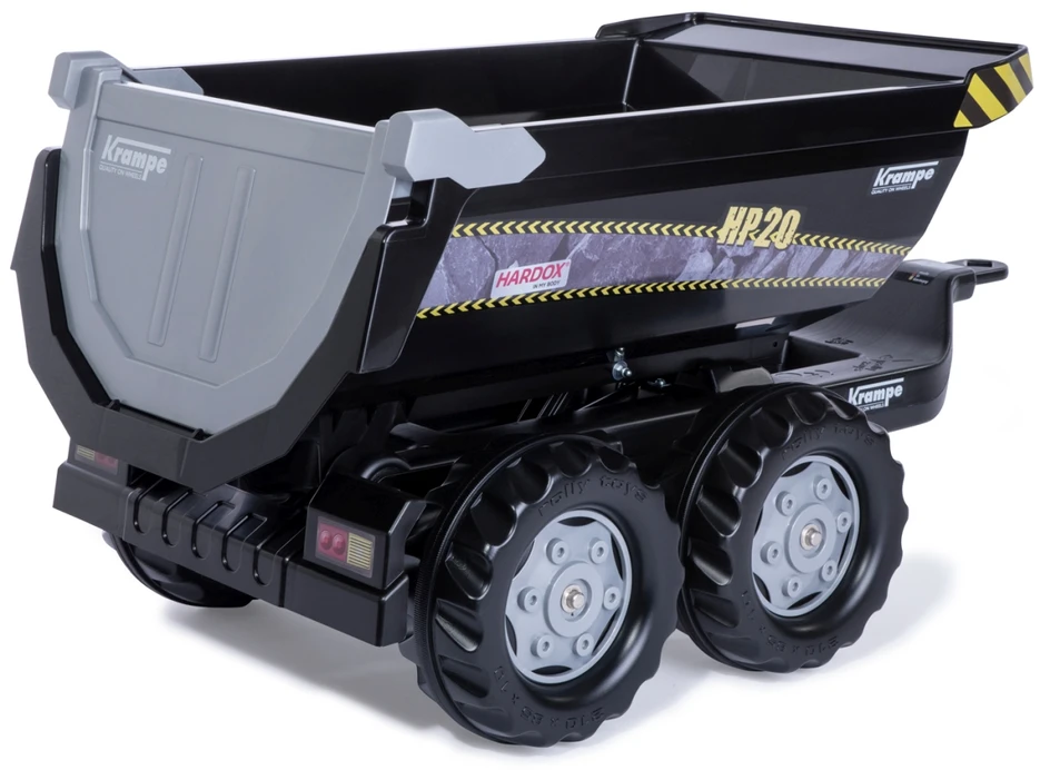 Rolly Toys Priekaba dviem ašims Kampre - pakeliama galinė durys, 89x45x43 cm