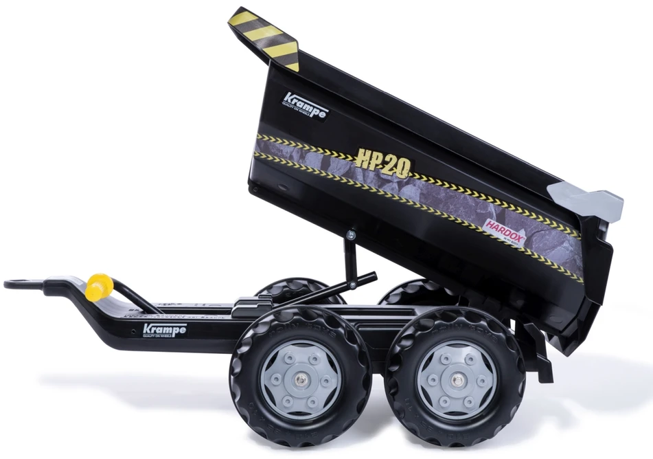 Rolly Toys Priekaba dviem ašims Kampre - pakeliama galinė durys, 89x45x43 cm