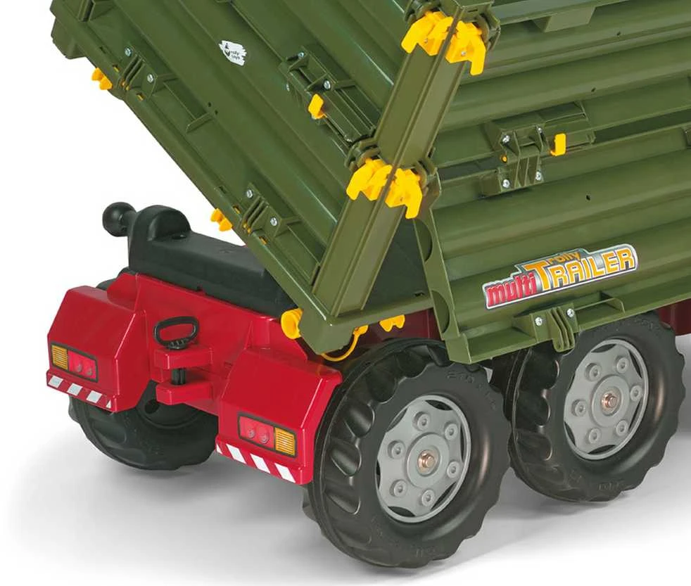 Rolly Toys rollyTrailer didelė trijų ašių priekaba „Multi Trailer“