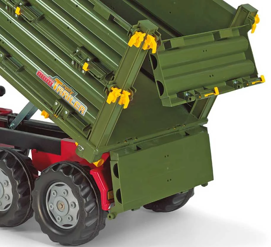Rolly Toys rollyTrailer didelė trijų ašių priekaba „Multi Trailer“