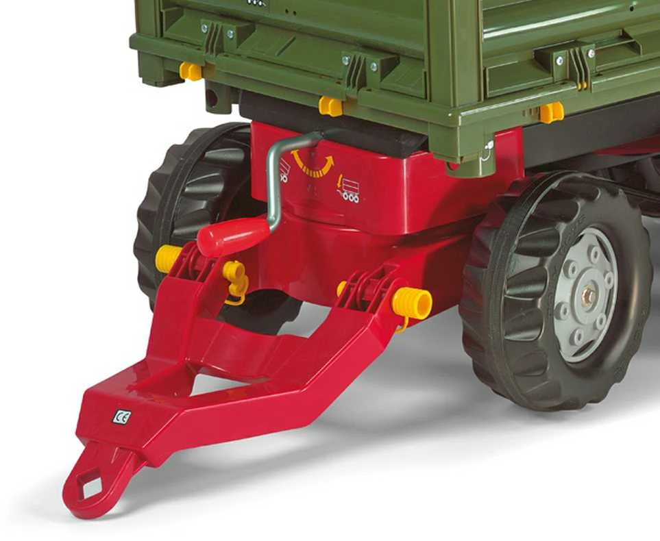Rolly Toys rollyTrailer didelė trijų ašių priekaba „Multi Trailer“