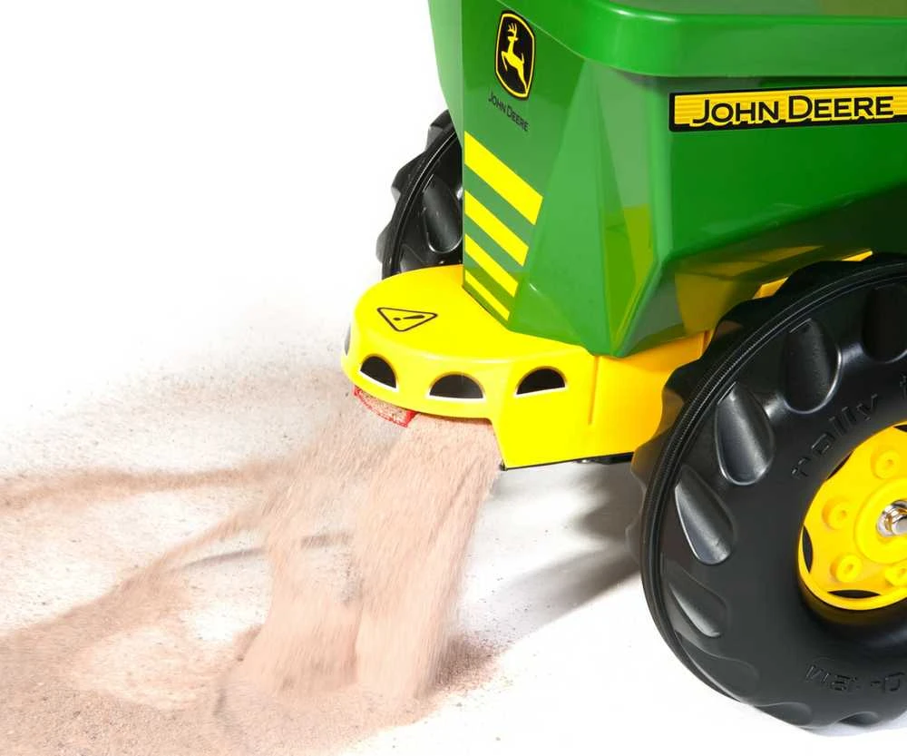 Rolly Toys Priekaba / Sėjiklis Smėlio Barstytuvas 2 in 1 John Deere