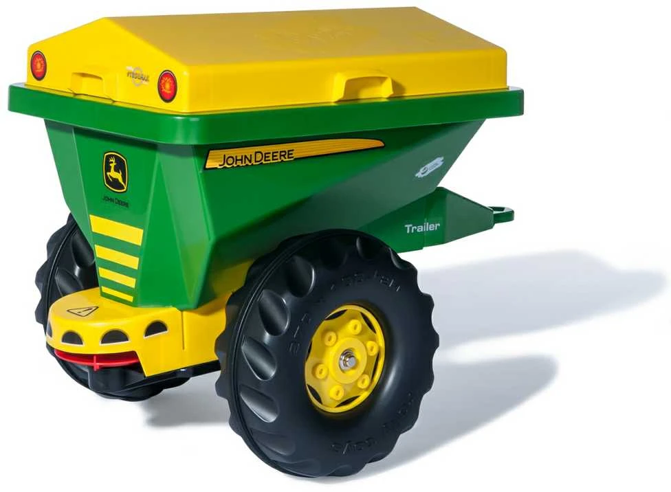Rolly Toys Priekaba / Sėjiklis Smėlio Barstytuvas 2 in 1 John Deere
