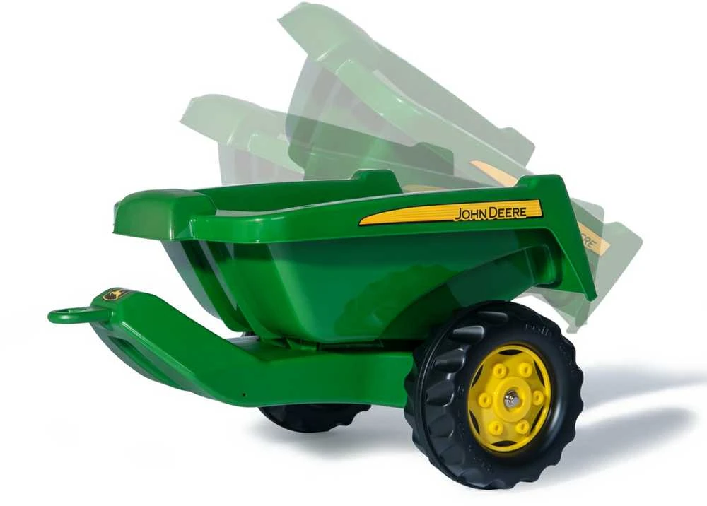 Rolly Toys Priekaba Rolly Kipper John Deere Žalia