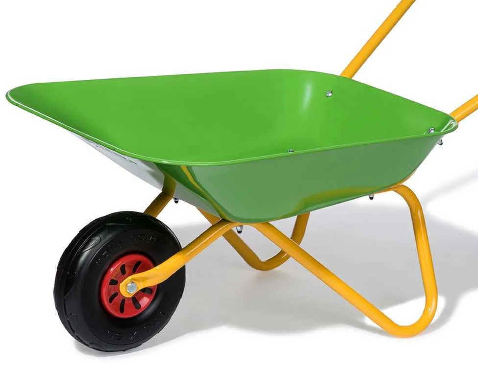 Rolly Toys Metalinė Sodo Vežimėlis Žalias 25kg