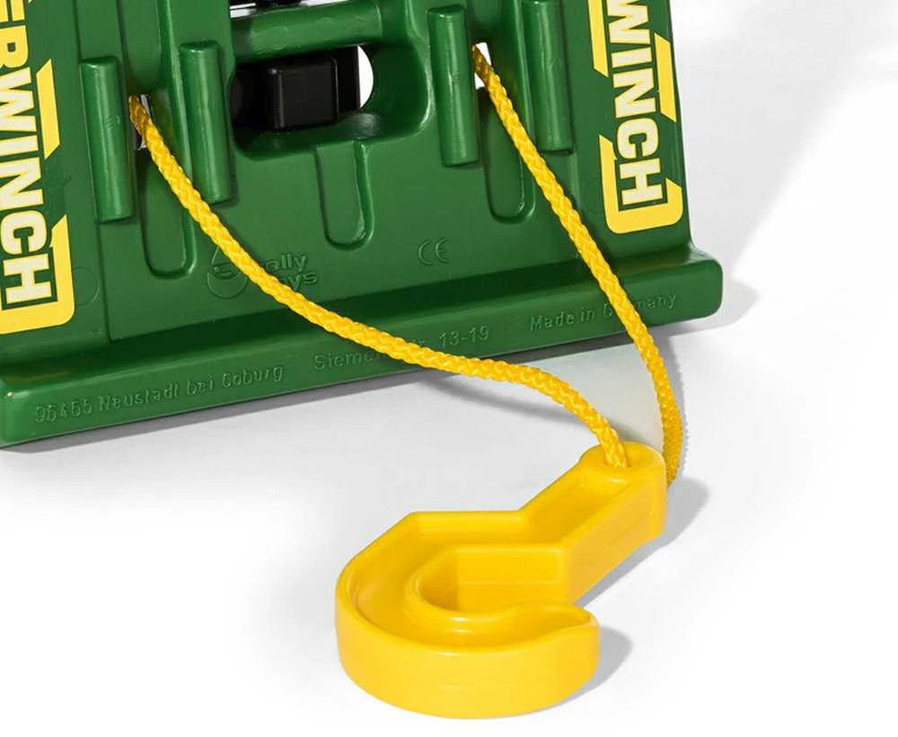 Rolly Toys Ritininiai žaislai gervės John Deere Winch į traktorus